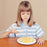 Patterson Medical Supply Child Feeding Spoon Right Hand / Curved White Plastisol Coated - 1463