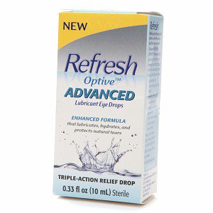 Allergan Pharmaceutical Refresh Optive Advanced Eye Lubricant 0.34 oz. Eye Drops - 23430710