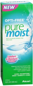 Alcon Opti-Free Pure Moist Contact Lens Solution 10 oz. Solution - 65036104
