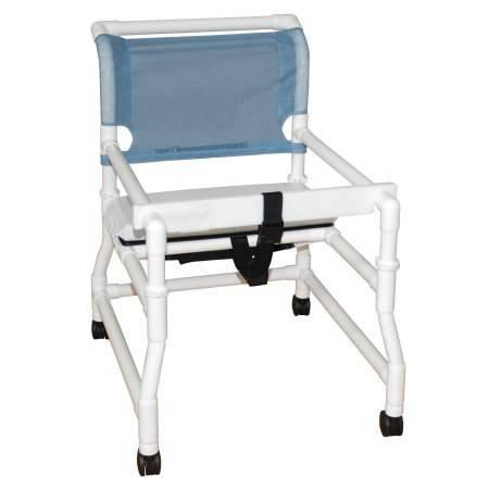 400 Series - Walker Chair Adjustable Height PVC Frame 300 lbs. Weight Capacity 20 Inch Seat Height - 421-3"