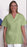 Fashion Seal Uniforms Scrub Shirt Medium Black 2 Pockets Short Set-In Sleeves Female - 7012-MED