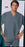 Fashion Seal Uniforms Scrub Shirt 2X-Large Pewter 1 Pocket Short Cap Sleeves Unisex - 78785-2XLG