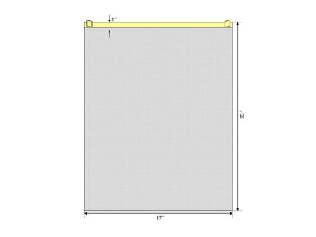 Welmed ClearView General Purpose Drape 17 W X 23 L Inch NonSterile - 1500-1010