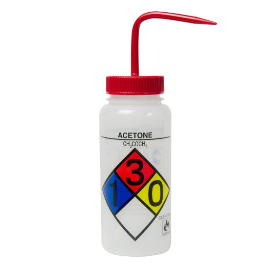 Labeled Wash Bottle