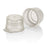 US Plastic Corp. Globe Scientific 12mm Translucent Snap Cap for 12mm Glass Culture & Plastic Tubes & 13mm Evacuated Tubes-Bag of 1000