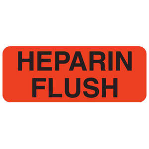 Tabbies IV/Medication Added Labels, "Fluorescent Red) - 2-1/4"W x 7/8"H, 420 per Roll - V-IV213