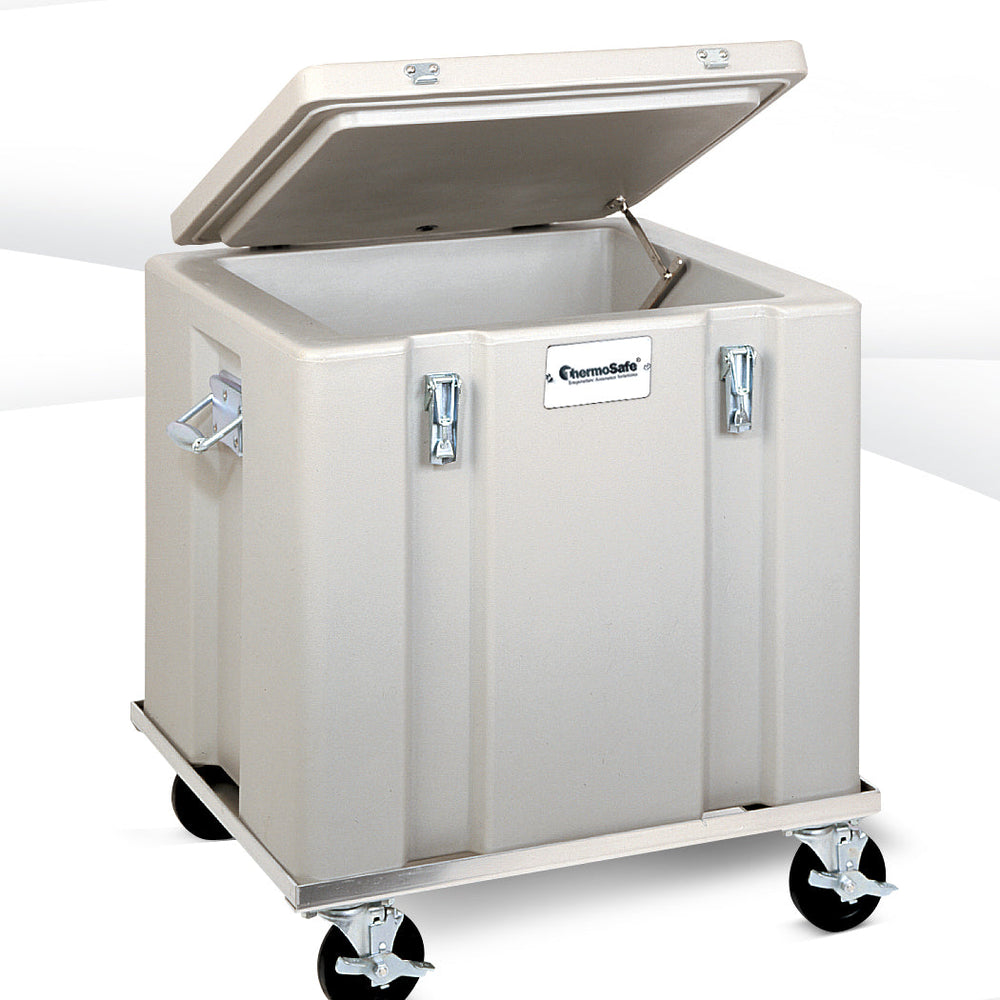 Thermosafe - Dry Ice Storage / Transport Chest ThermoSafe 16-1/2 X 16-3/8 X 17 Inch Polyethylene 79.3 Liter Capacity - 302