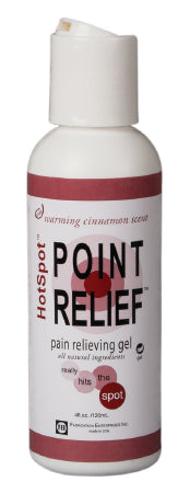 Fabrication Enterprises Point Relief HotSpot Topical Pain Relief Capsaicin Topical Gel 4 oz. - 11-0780-1