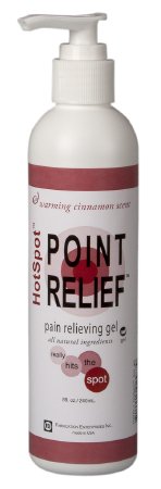 Fabrication Enterprises Point Relief HotSpot Topical Pain Relief Capsaicin Topical Gel 8 oz. - 11-0781-1