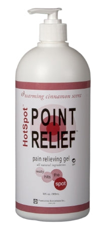 Point Relief HotSpot - Topical Pain Relief Capsaicin Topical Gel 32 oz. - 11-0782-1