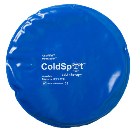 Fabrication Enterprises Relief Pak ColdSpot Cold Pack General Purpose Circular 10 Inch Diameter Vinyl Reusable - 11-1007