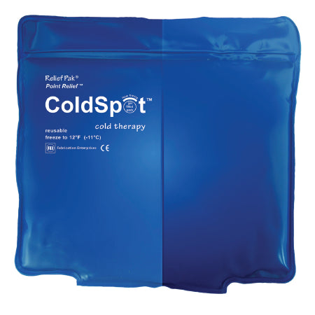 Fabrication Enterprises Relief Pak ColdSpot Cold Pack General Purpose Quarter Size 5 X 7 Inch Vinyl Reusable - 11-1004