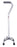Apex-Carex Healthcare Carex Offset Cane Aluminum 28 to 37 Inch Height Silver - FGA758C0 0000