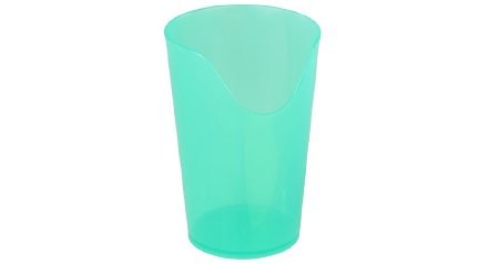 FabLife Nosey Cup - ADL Dysphagia Cup 4 oz. Clear Plastic Reusable - 60-1040