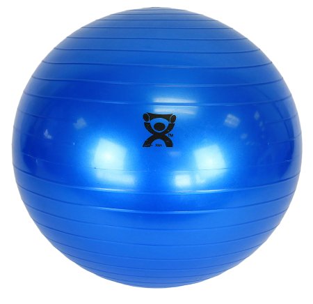 CanDo - Inflatable Exercise Ball Blue - 30-1800