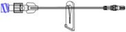 ICU Medical Extension Set 6 Inch Tubing 1 Port 0.4 mL Priming Volume DEHP-Free - B1900