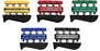 Fabrication Enterprises CanDo Digi-Flex Finger Exerciser Set Cando Digi-Flex Yellow, Red, Green, Blue, Black - 10-0745