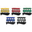 Cando Digi-Flex - Hand / Finger Exerciser Set CanDo Digi-Flex Yellow / Red / Green / Blue / Black X-Light to X-Heavy Resistance - 10-0745