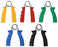 Cando Twist-n-Bend - Hand Exerciser Set Yellow / Red / Green / Blue / Black Fixed Resistance Grip - 10-1809