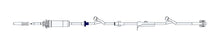 MPS Medical Acacia Administration Set 20 Drops / mL Drip Rate 100 Inch Tubing 2 Ports - S-100-22-50