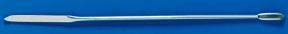 Fisher Scientific Fisherbrand Spatula Double-ended Microspatual, V-shaped Spoon, Stainless Steel, 6.5 Inch Length X 0.103 Inch Diameter - 2140125B