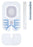 Sorbaview SHIELD - Integrated Securement Dressing Fabric / Film 2-1/2 X 4 Inch Sterile - Medline - SV254AFXT