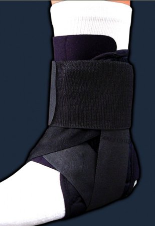DJO Ankle Brace Medium Hook and Loop Closure Left or Right Ankle - 228