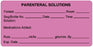 PDC - Pre-Printed Label pdc Anesthesia Label Pink Paper Parenteral Solutions Black Syringe Label 2 X 4 Inch - ULIV501