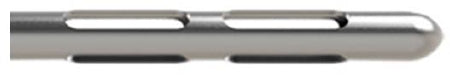 MicroAire Surgical Instruments PAL LipoSculptor Liposuction Cannula Double Mercedes 4 mm - PAL-R405LS