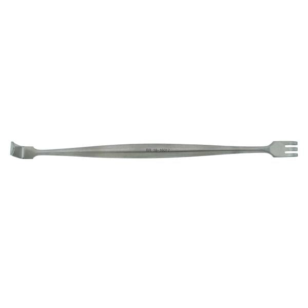 Hermann Medizentechnik Retractor Double Ended Senn 6-3/8" Sharp Tip Stainless Steel Ea - BR18-16017