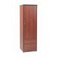 Invacare Hamilton Collection Wardrobe 22-11/16 X 26-1/8 X 72 Inch 2 Drawers Single Door - IH35070-2