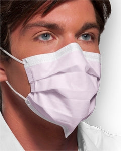 SPS Medical Supply Isofluid Procedure Mask Pleated Earloops One Size Fits Most Pink - GCIPKSF
