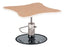 Fabrication Enterprises Patient Work Table Laminate Top 36 X 36 Inch Wood Grain Finish - Z0-0490