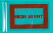 Health Care Logistics - High Alert Medication Bag 4 X 6 Inch Plastic Clear / Red Zipper Closure - 9527