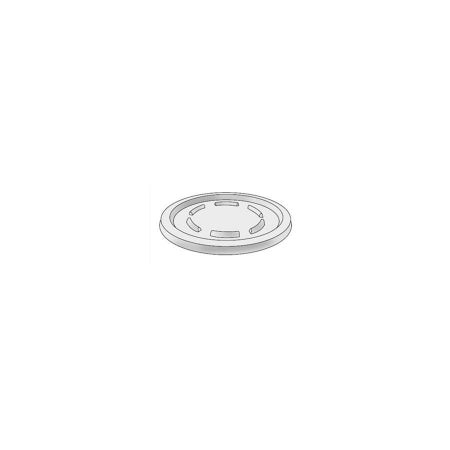 Saalfeld Redistribution Dinex Lid Translucent, Plastic, Straw Slot, Cold Applications - DX22259000