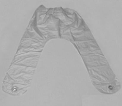LDI Mort-PortSuper-Capri Mortuary Pant Large PVC Seams - P-SCP-C-L