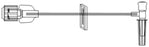 ICU Medical Extension Set 6 Inch Tubing 1 Port DEHP-Free - B1047