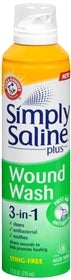Church and Dwight Simply Saline Plus Wound Wash 7.1 oz. Can - 2260008557