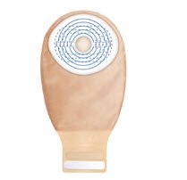 Convatec Esteem + Ostomy Pouch One-Piece System 12 Inch Length 13/16 to 2-3/4 Inch Stoma Drainable Trim to Fit - 416718