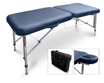 Hausmann Industries Portable Treatment Table Manual, Push Button 600 Lbs. - 7604-752