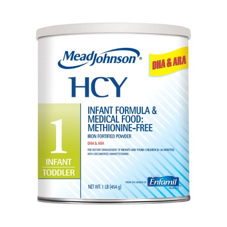 HCY 1 - Pediatric Oral Supplement Vanilla Flavor 16 oz. Can Powder - 893301