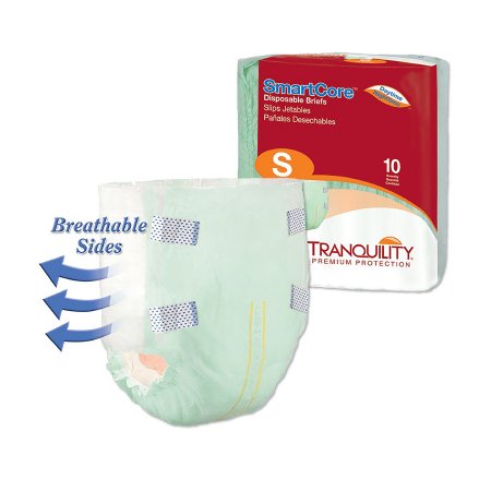 Tranquility SmartCore - Unisex Adult Incontinence Brief Small Disposable Heavy Absorbency - 2311