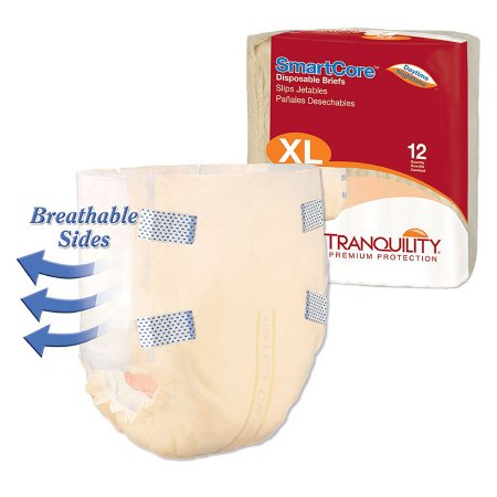 Tranquility SmartCore - Unisex Adult Incontinence Brief X-Large Disposable Heavy Absorbency - 2314