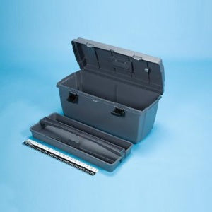 Health Care Logistics Med Box Gary Copolymer Resin 10-1/2 X 11-3/8 X 23 Inch, 7-1/2 X 10 X 20-5/8 Inch Inside - 18290
