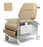 Graham-Field Lumex Extra-Wide Clinical Care Recliner Gypsum Four Tente Swivel Caster, Three Locking Caster Four Tente Swivel Caster, Three Locking Caster - FR587W9205