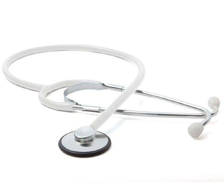 American Diagnostic Corp Proscope 660 SPU Single Head Stethoscope White 1-Tube 21 Inch Tube Single Head Chestpiece - 660W