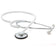 American Diagnostic Corp Proscope 660 SPU Single Head Stethoscope White 1-Tube 21 Inch Tube Single Head Chestpiece - 660W