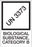ShipSafe - Pre-Printed Label Warning Label White UN3373 Biological Substance Category B Labels Black Shipping Lab/Specimen 2 X 3 Inch - L3900