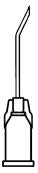 All-Med Huber Needle 20 Gauge 1-1/2 Inch Without Safety - 55-2040