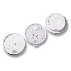 Saalfeld Redistribution Dome Lid Translucent, Plastic, Vented, Cold Applications - 20DLV